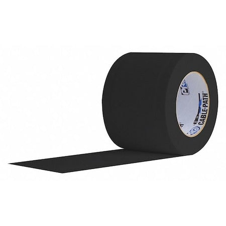 Gaffer's Tape, Black, 30 yd L, 4 in W