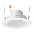 LEDRetrofitKit, 6in, 699lm, 3000K, Wht, Alum