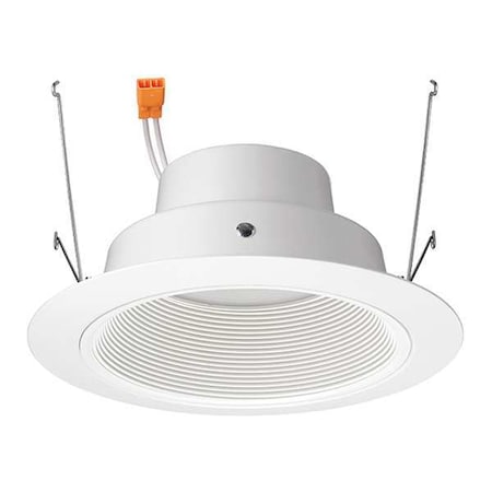 LEDRetrofitKit, 6in, 699lm, 3000K, Wht, Alum