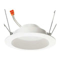 LED Retrofit Kit, 5 in, 700lm, 3000K, Wht, Alum