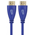 HDMI Cable, 10 ft. L, Blue, Dual SHLD