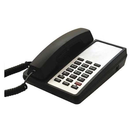 Hospitality Telephone, Analog, Wall or Desk Black