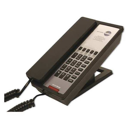 Hospitality, Phone, Analog, Desk, Black, 95db