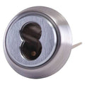 Lockset Cylinder, Satin Chrome, 6 Pins to 7 Pins