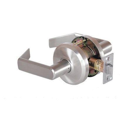 Lever Lockset, Mechanical, Passage, Grd. 2