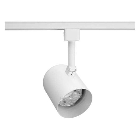 Track Lighting Head,Cylinder,Wht,3 1/2in