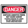 Safety Label, 7inWx5inH, Blk/Red/Wht