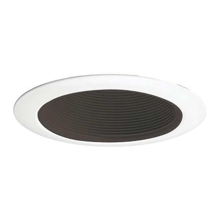RcssdDwnltTrim,4in,Wht/Blk,Baffle,Srs14