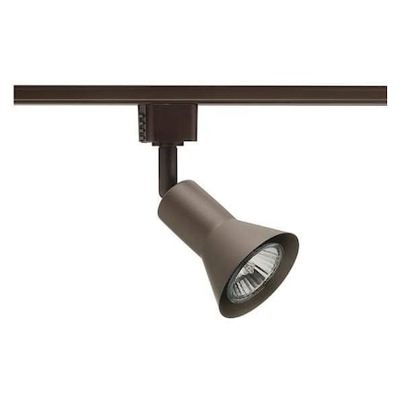 Track Lighting Head,Flare,Brz,2 13/16in