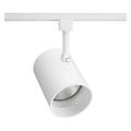 Track Light Head,Cylinder,Wht/Wht,4.5in