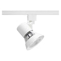 Track Lighting Head,Flare,Wht,3 1/2in