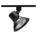 Track Lighting Head,Flare,Blk,5 1/4in