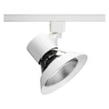 Track Lighting Head,Flare,Wht,5 1/4in