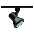 Track Lighting Head,Flare,Blk,3 1/2in