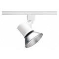 Track Lighting Head,Flare,Wht,2 1/8in