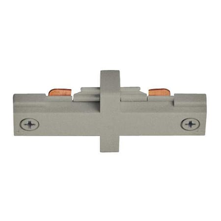 Mini Straight Connector, Silver