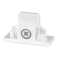 Trac Dead End Connector, White