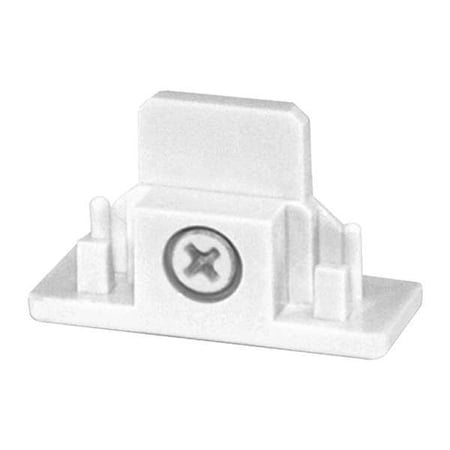Trac Dead End Connector, White