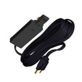Cord and Plug Connector 3-Wire, Black