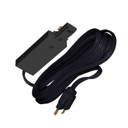 Cord and Plug Connector 3-Wire, Black