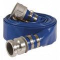 2" ID x 25 ft PVC Water Discharge Hose 80 PSI BL