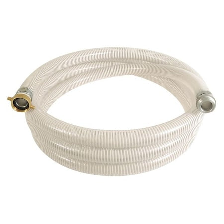 1" ID x 20 ft PVC Water Suction Hose 90 PSI Clear/WT