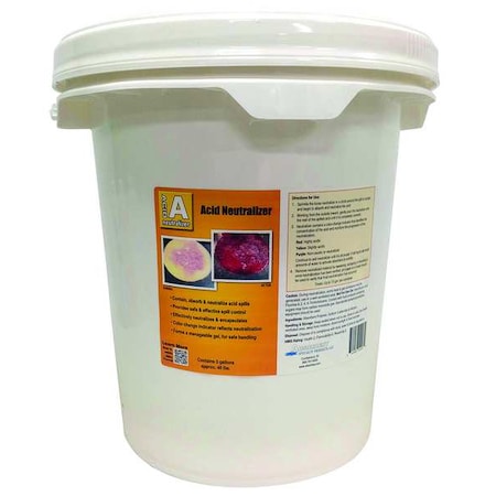 Acid Neutralizer, 5 gal., Pail, Granular