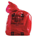 35 gal - 55 gal Trash Bags, 30 in x 36 in, Contractor, 3 mil, Red