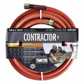 5/8 in ID x 100 ft L Heavy Duty Water Hose, PVC Tube, Red, Aluminum x Aluminum Fitting