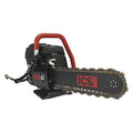 16 in L Gas Powered Concrete Chain Saw, 6.4