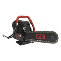 16 in L Gas Powered Concrete Chain Saw, 6.4