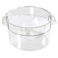 Stackable Food Storage Container, Clear, Polycarbonate