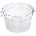 Stackable Food Storage Container, Clear, Polycarbonate