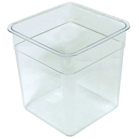 Stackable Food Storage Container, Clear, Polycarbonate