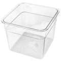 Stackable Food Storage Container, Clear, Polycarbonate