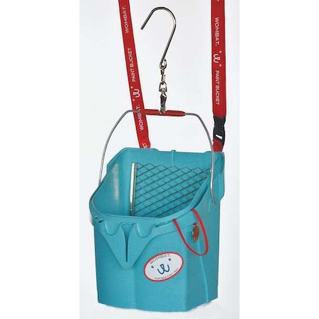 HDPE Paint Bucket, 1 1/2 gal, 8 1/2" L, 13" D, 10" W