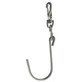 Iron Ladder Hanging Hook, 7 in L, 1/2 in D, 2 1/4 in W