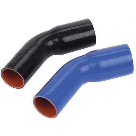 Elbow Reducer,Blue,3-1/2in to 4in,45deg