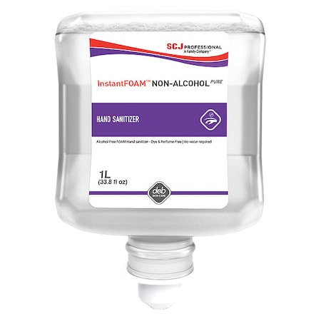 Hand Sanitizer, Non-Alcohol, 1000mL, PK6