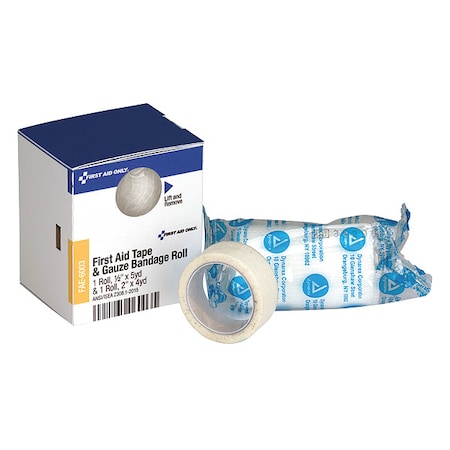 First Aid Kit Refill, Paperboard Box, 2 Components, 1 People Served