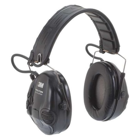 Tactical Headset, Over the Head, Black