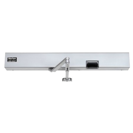 Manual, Hydraulic, Norton 7100SZ, Door Closer, Heavy Duty Interior and Exterior, Gray