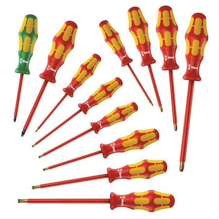 InsulatedScrewdriverSet, Metric, 12pcs
