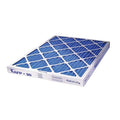 25x16x1 Pleated Air Filter, Paper, MERV 8, 1 Micron