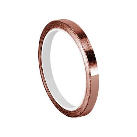 Conductive Electrical Tape, Copper, 6 yd L