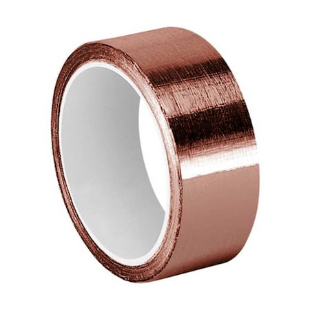 Conductive Electrical Tape, Copper, 6 yd L