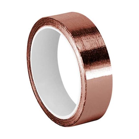 Conductive Electrical Tape, Copper, 6 yd L
