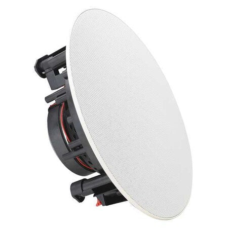 Speaker, Ceiling, White, 5.32 lb., 9 in.W, PR