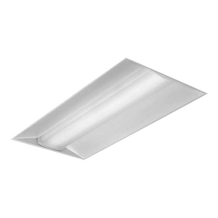 Recessed Troffer, 4 ft L, 7400 lm, 83W