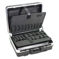 Tool Case with 38 compartments, Plastic, 19 1/2 in H x 16 3/8 in W